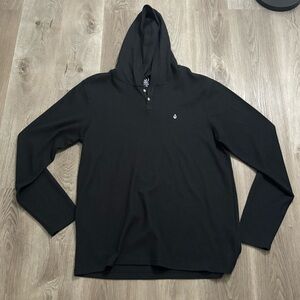 Volcom Black Hooded Sweatshirt
